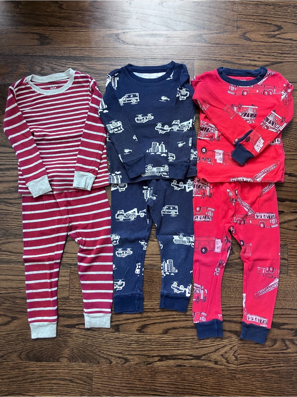 Carter’s Fire Truck Pajama Bundle